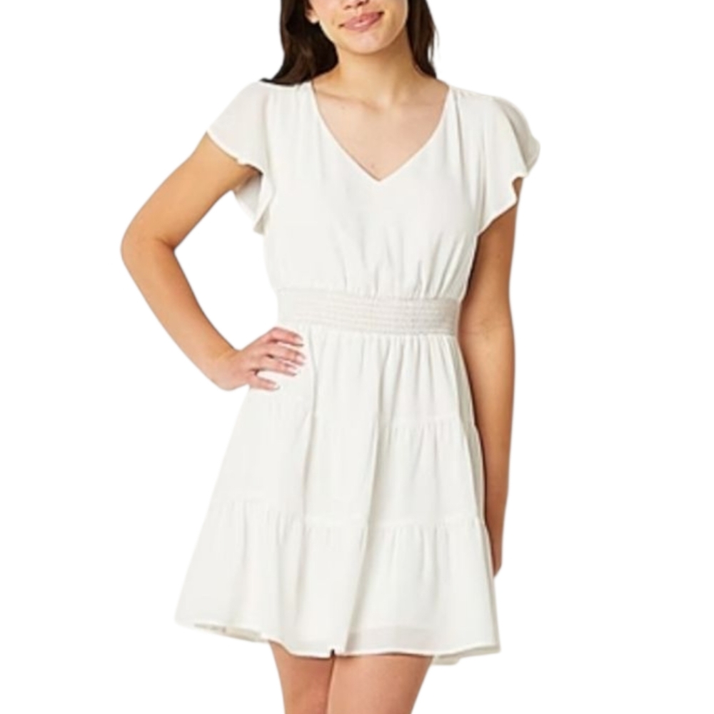 Emerald Sunday Short Sleeve Fit And Flare Dress Juniors Size Medium‎
